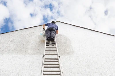 Peinture extérieure à Mézidon Vallée d'Auge — façades et ravalement